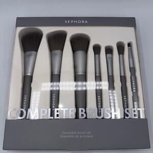 Sephora Complete Brush Set 7-Piece Face & Eye Brush Set *NEW/SEALED*
